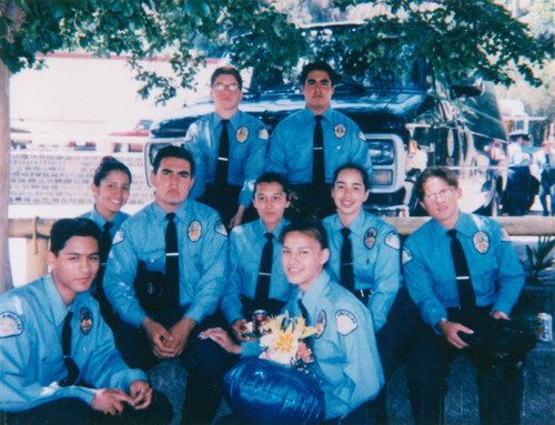 LAPD Explororer Program graduation