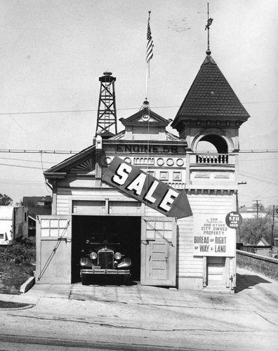 Fire station up for sale