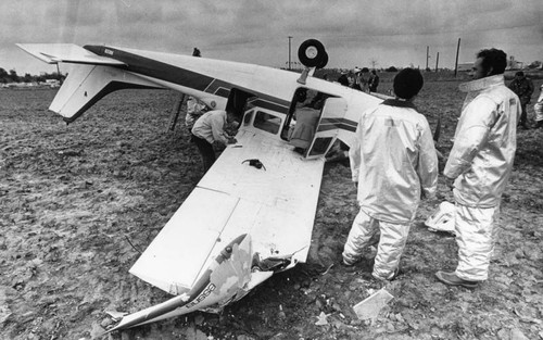 Plane crash at Van Nuys Airport