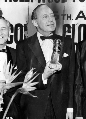 Jack Benny wins Golden Globe