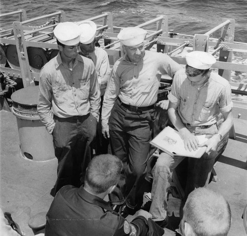 Citizen-Sailor crew of N.H. learn sea lore on U.S. ship