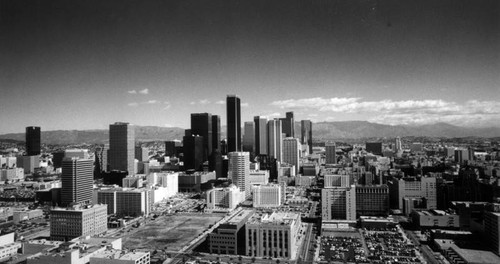 Skyline of downtown Los Angeles