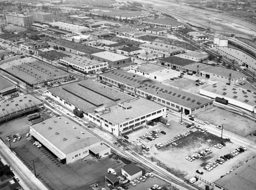 Central Manufacturing District, Vernon, looking northwest