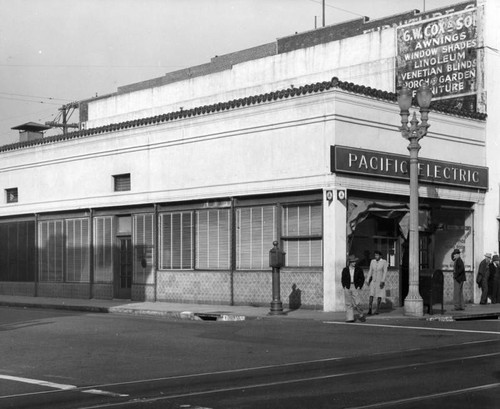 Pasadena Pacific Electric depot