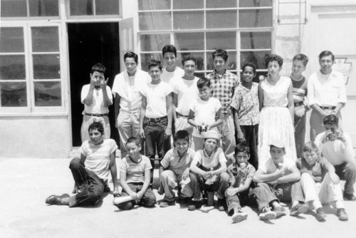 Boys group in Laguna Beach