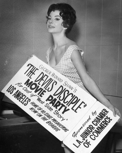 George Bernard Shaw's 'The Devil's Disciple' movie party for cast of 'West Side Story