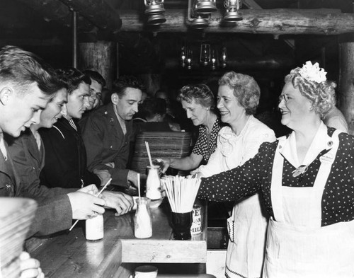 Screen Mothers at the Hollywood Canteen