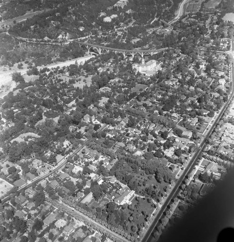 Pasadena aerial view