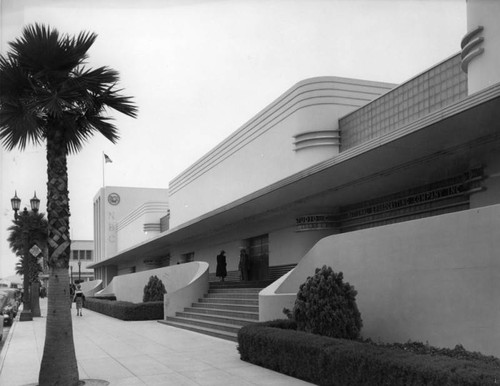 Exterior of NBC studios