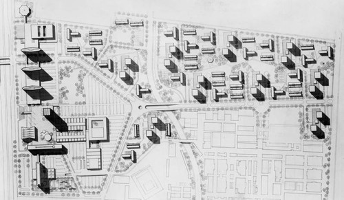 Site plan, Century City