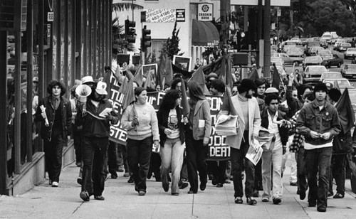 May Day parade march, 1980