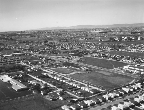 Carson Street and Main Street, looking northwest