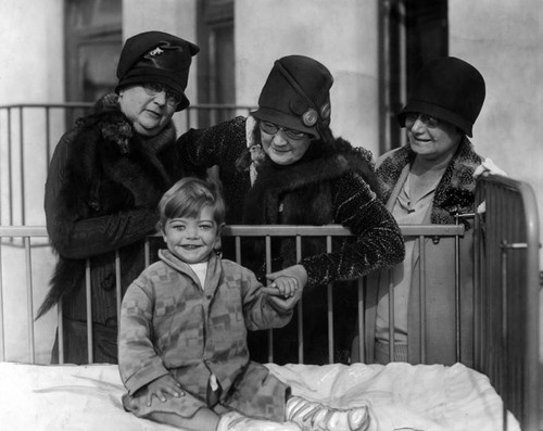 Children's Hospital patient