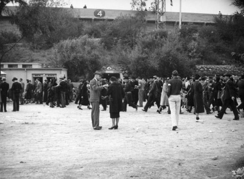 Entrance four, 1938 Rose Bowl