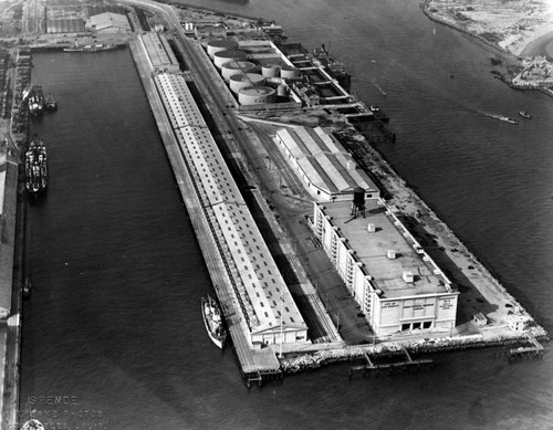 Union Terminal Warehouse, aerial view