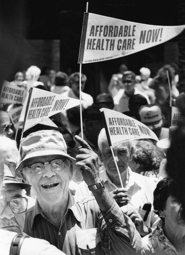 Senior Citizens rally against health care cuts