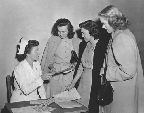 Nurses, Mt. Sinai-Duarte National Medical Center Sanatorium at Duarte