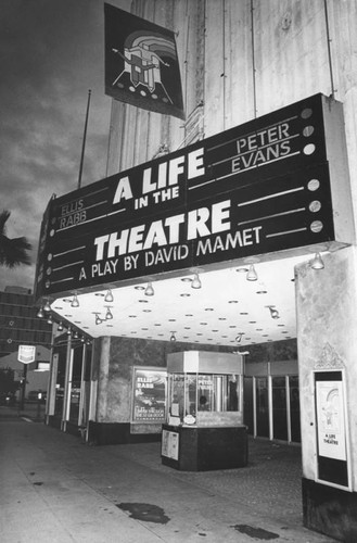 Marquee, Warner Bros. Beverly Hills Theatre