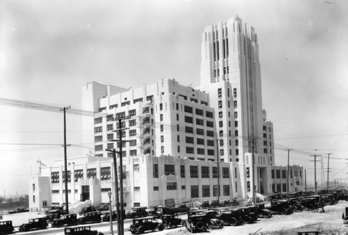 Sears store Boyle Heights construction, view 1