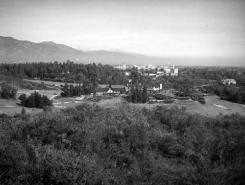 View of the Annandale Golf Club from the Eagle Rock