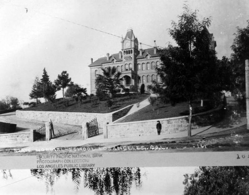 State Normal School, southwest corner