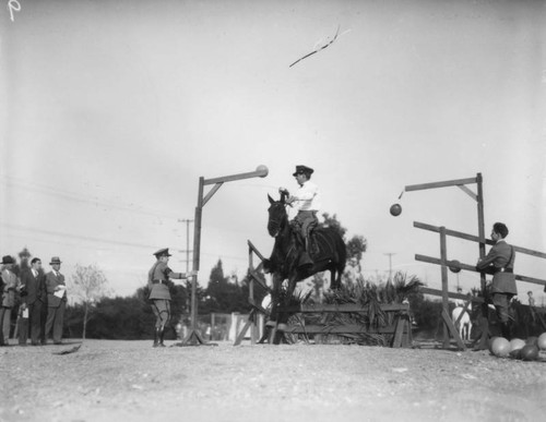 Calvary exercise at Urban Military Academy