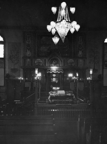 Interior, Talmud Torah Synagogue