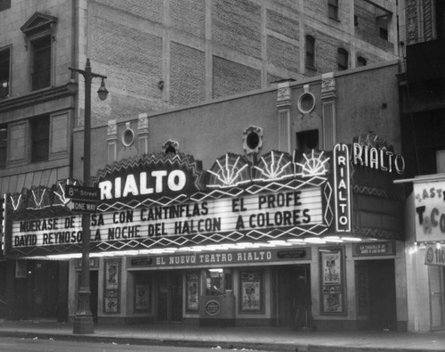 Marquee, Rialto Theater