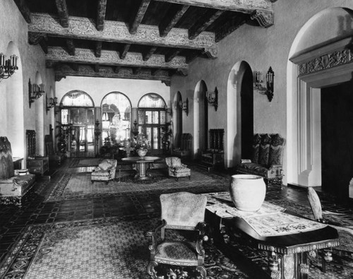 Knickerbocker Hotel, interior