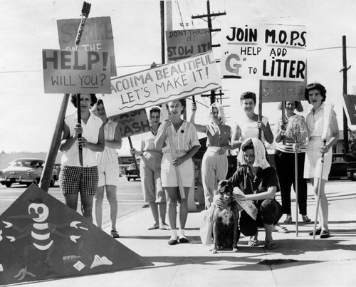 Strike for 'Pacoima Beautiful — Calisphere