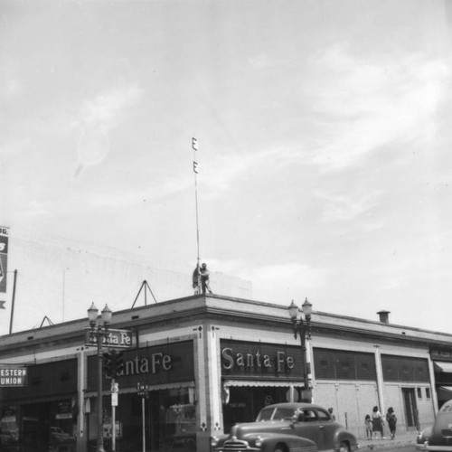 Santa Fe Railroad ticket office