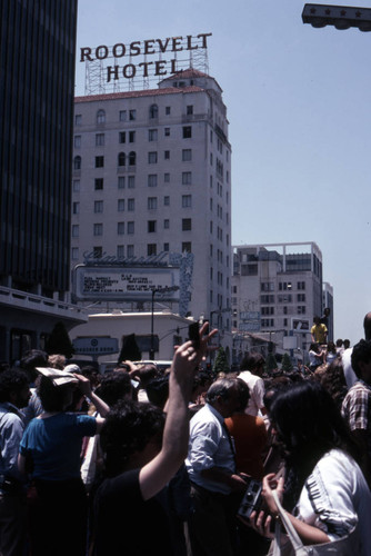 Crowds, Hollywood Boulevard