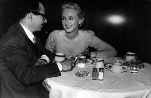 Celeste Holm at Har-Omar Restaurant