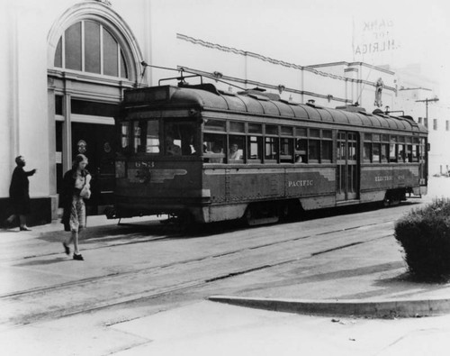 Pacific Electric car stop