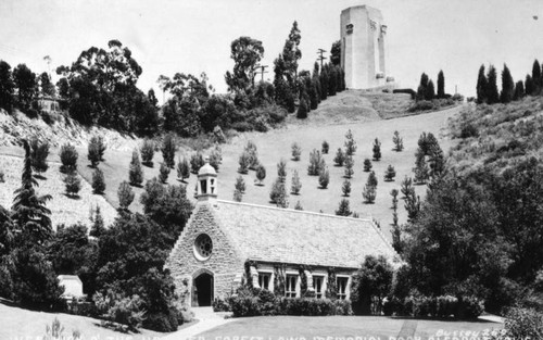 Forest Lawn's Wee Kirk o' the Heather