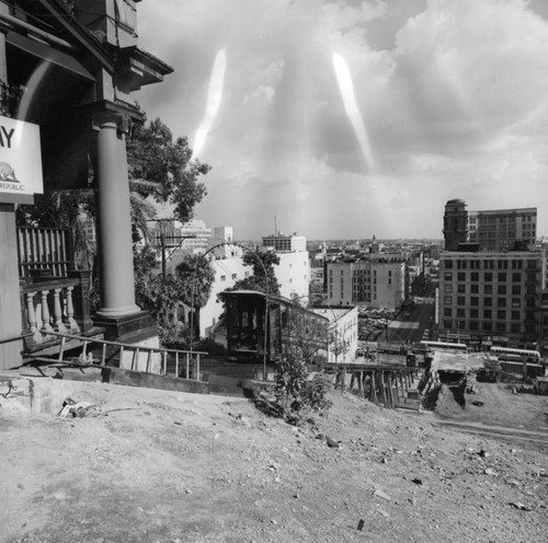 Top station of Angels Flight