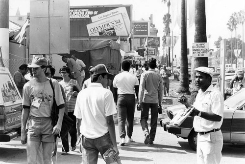 1984 Olympics pin vendor