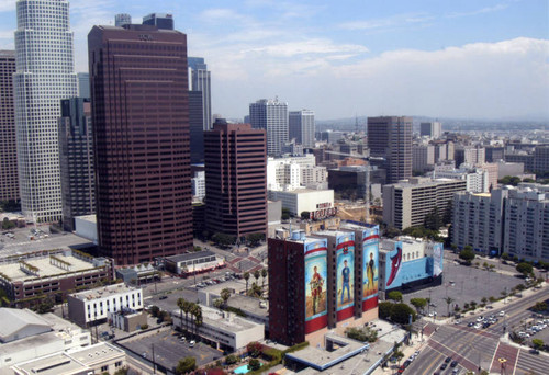 High-rise buildings, panoramic view