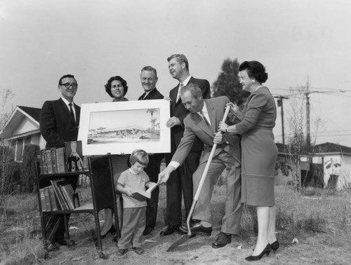 Palms-Rancho Park Branch groundbreaking