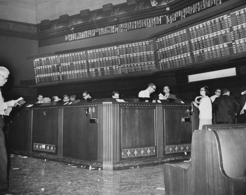 Trading at Pacific Coast Stock Exchange