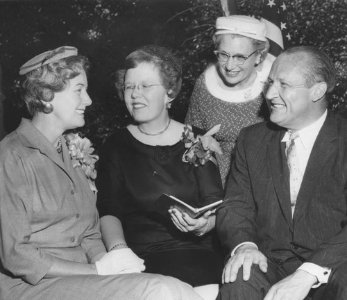 William F. Knowland and wife with Republican Women's Club