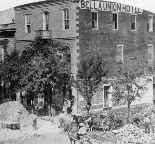 Corner of Bella Union Hotel