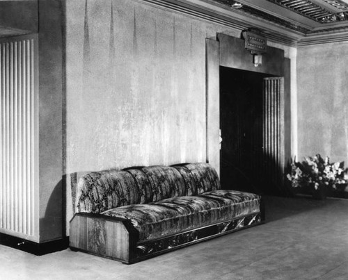 Couch, Pantages Theatre