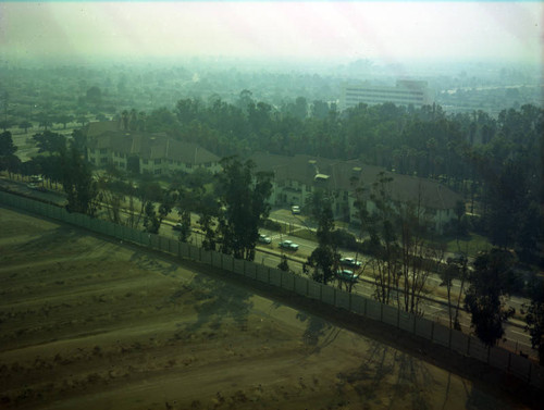 Norwalk Boulevard Drive-In, Santa Fe Springs looking southwest