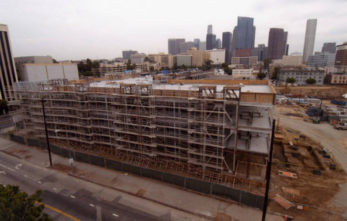 Construction of Central Middle School #1