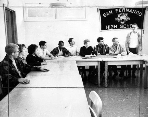 San Fernando student body cabinet