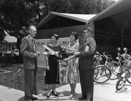 Opening, Canoga Park Branch Library, view 3