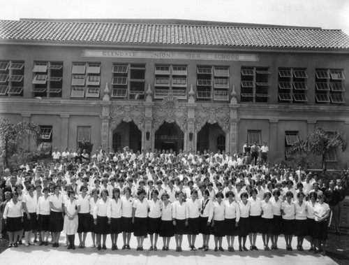 Glendale Union High School, group picture