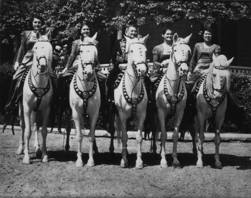 Adolfo Camarillo and granddaughters, Camarillo Ranch