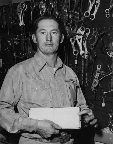 Frank Kandelin, owner of Valley Western Shop